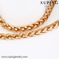 64024- Xuping Best qualité alliage lourd jewellri bracelet collier ensemble